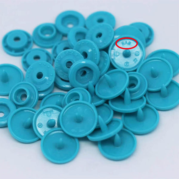 Snap Buttons and Snap: 200pcs Colorful Starter Fasteners Resin
