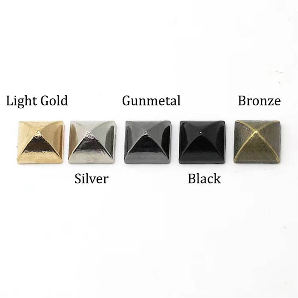 Pyramid Rivet Snap Pyramid Square Cap Rivets Cap Beads Nailhead Decorative Cap Rivet ...