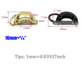 Arch Bridge Buckle With O-Ring inner chain connector bridge buckle d ring connector ring bag belt connector handbag connector purse handbag hardware