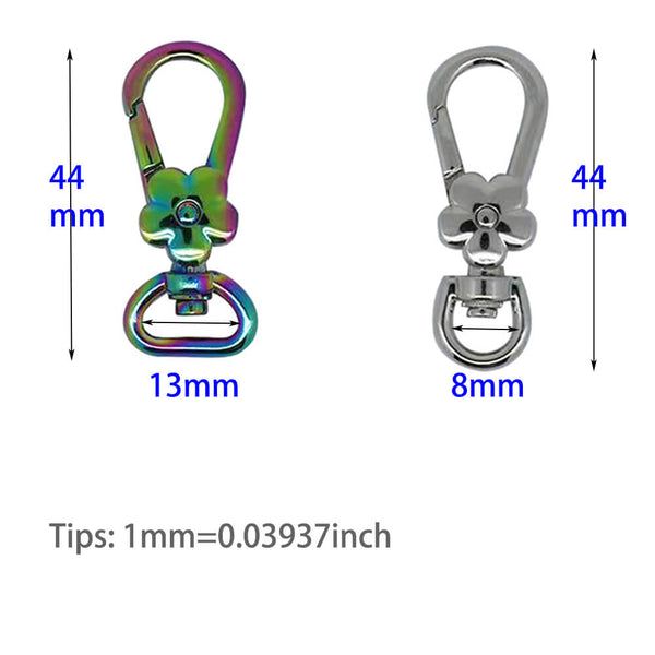 Swivel Lever Hooks Lobster Clasps for Bag Hardware Key Fobs Snap