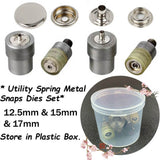 Utility Snap Fasteners For Leather Snap Buttons For Leather Fasteners