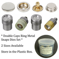 Metal Snap Button Heavy Duty Snaps for Leather,Bracelets,Jeans,Crafts