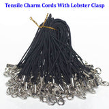Tensile Charm Cords With Lobster Clasp Use Trinkets Charm Badge Holder