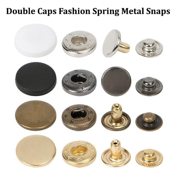 Metal Snaps Snap Fasteners Heavy Duty Snaps For Leather Snaps Buttons
