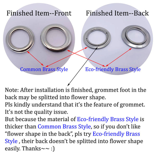 bronze Grommets For Fabric Grommet Tool Kit Grommets For Clothing Eyelet  Tool – SnapS Tools