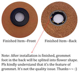 Brass Covered  Grommets Brass Grommets & Washers for Tarps Repair Grommets Eyelets with Washers for Leather