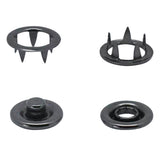 Open Ring Metal Snaps (3 Sizes of 4 Colors)