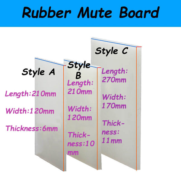 Rubber Mute Board