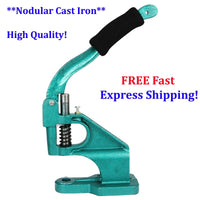 Hand Press Snap Setter Hand Press Machine Grommet Tool Kit Rivet Press