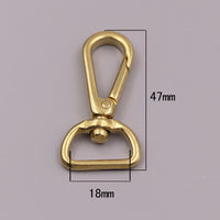 Lobster Clasp Claw Swivel for Strap Push Gate Swivel Snap Fashion Clip