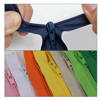 Nylon Zippers Colorful Zippers for Sewing Crafts Nylon Coil Sew Zipper