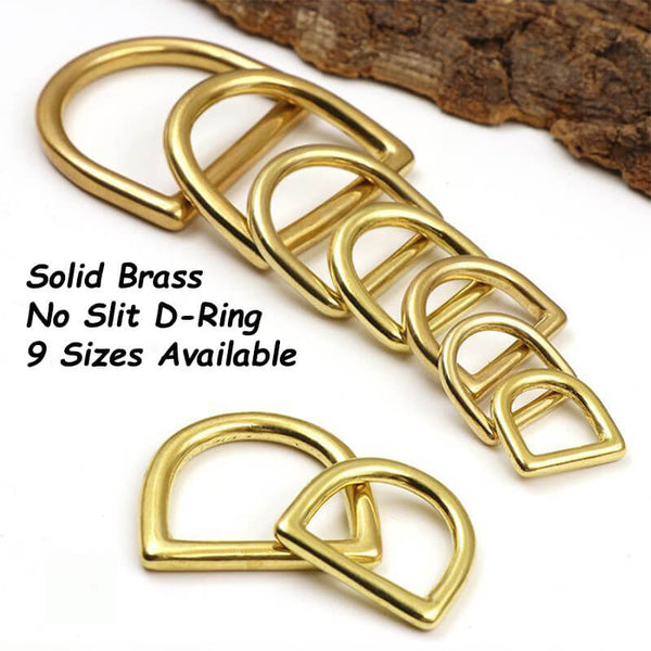 2 Pcs O Ring for Purse Strap,1 inch Spring Rings for Handbag & Keys,Gold
