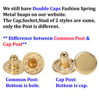Snap Fasteners Heavy Duty Snaps For Leather Snaps Metal Snap Buttons