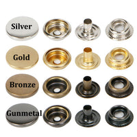 Utility Snap Fasteners For Leather Snap Buttons For Leather Fasteners